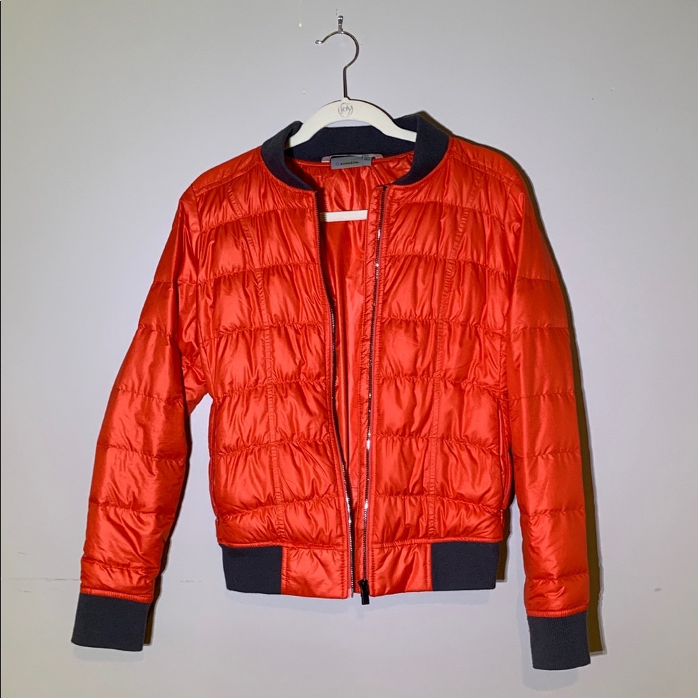 Athleta Dobby Down Bomber Jacket - Picture 3 of 6